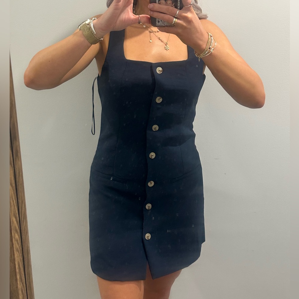 Sincerely Jules Deep Blue Dress